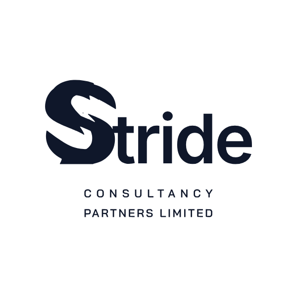 Stride Consultancy Partners primary logo, navy, as a square PNG