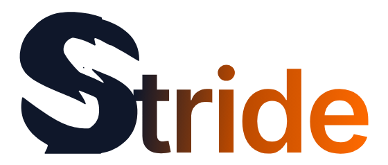 Stride compact logo, colour, as a PNG